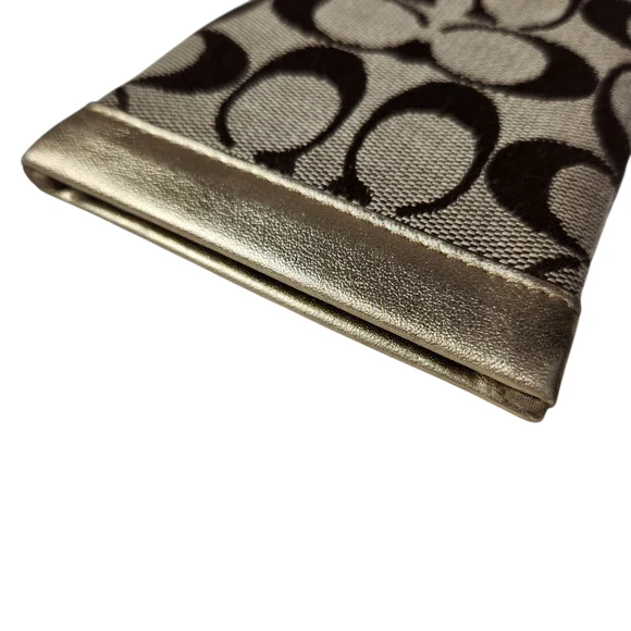 Coach Signature "C" Monogram Soft Slip-In Pouch Eyeglasses Sunglasses - Picture 4 of 7